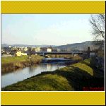 Lavori - ponte sul fiume Greve